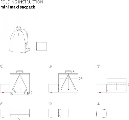 Рюкзак складной «Mini maxi»