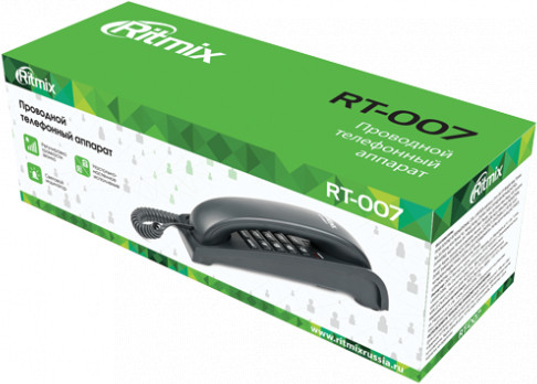 Телефон проводной Ritmix RT-007