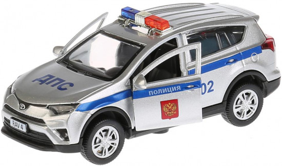 Машина металлическая «Toyota Rav4 Полиция»