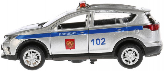 Машина металлическая «Toyota Rav4 Полиция»