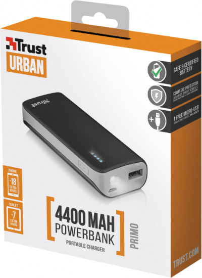 Зарядное устройство Trust Primo 4400 mAh