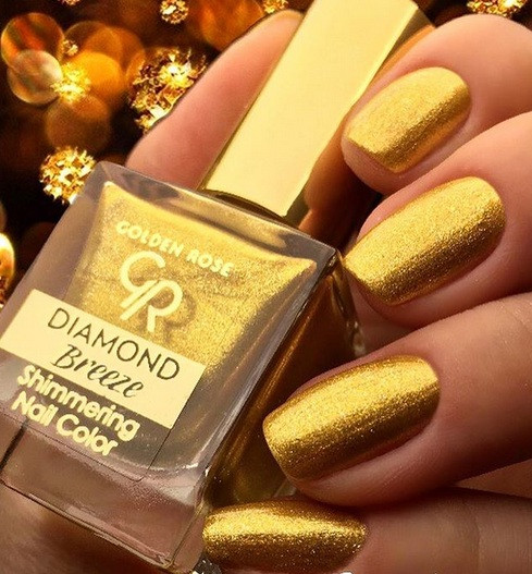 Лак для ногтей «Shimmering Nail Color», оттенок 04 Plum Sparkle