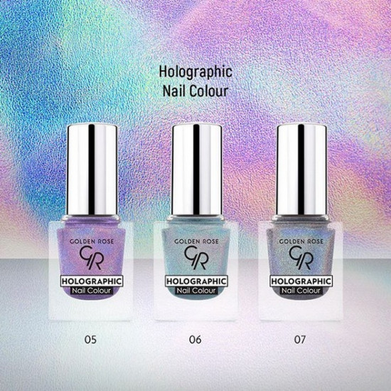 Лак для ногтей «Holographic», оттенок 07