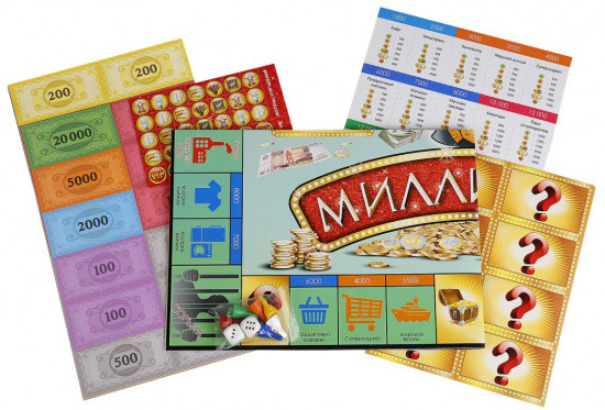 Игра настольная «Миллионер»