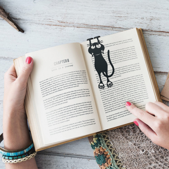 Закладка для книг «Curious Cat»