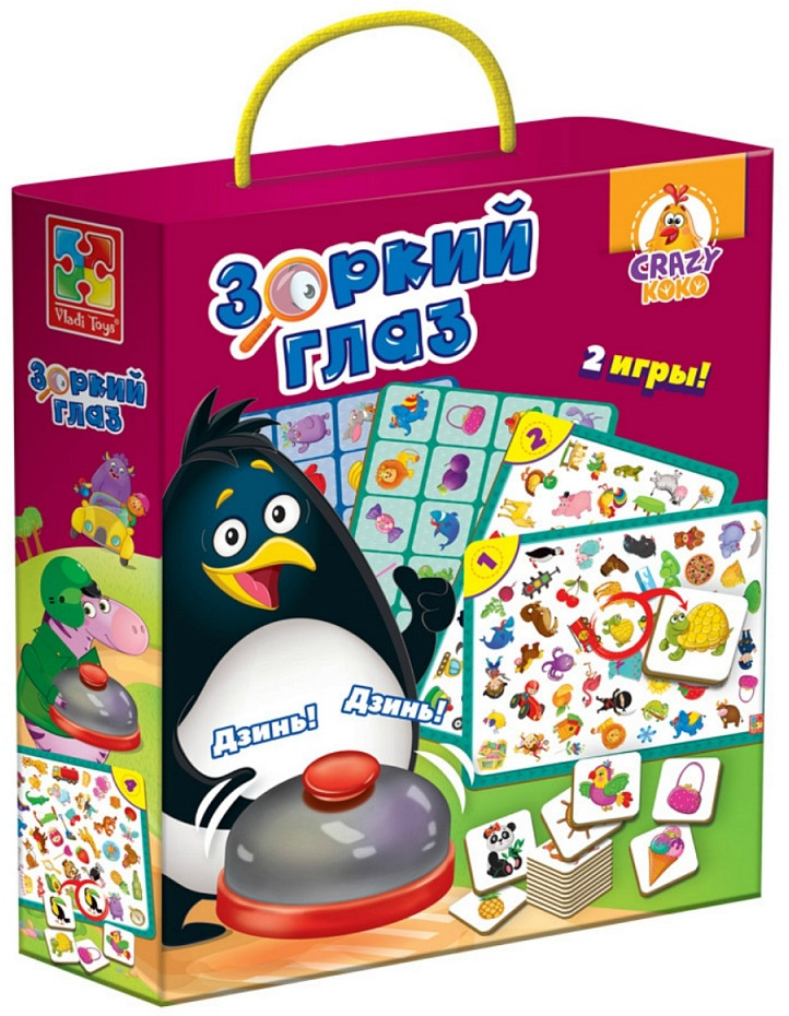 Игра настольная «Зоркий глаз» — Купить за 5 615