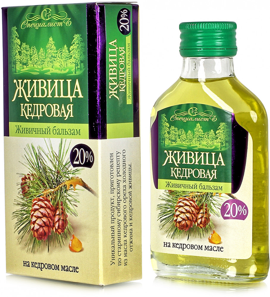 Бальзам живичный кедровый 20% — Специалист — Купить за 4 198